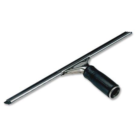UNGER Pro Stainless Steel Squeegee, w/Rubber Handle, 18", BK, PK 10 UNGPR450CT